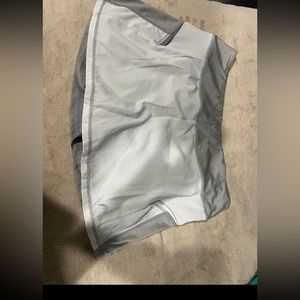 White head tennis skirt